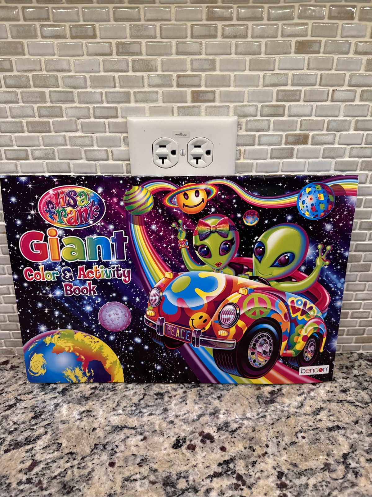 Rare Lisa Frank Giant Color and Activity Book Space Cover 16″ X 10.75″ New 2023