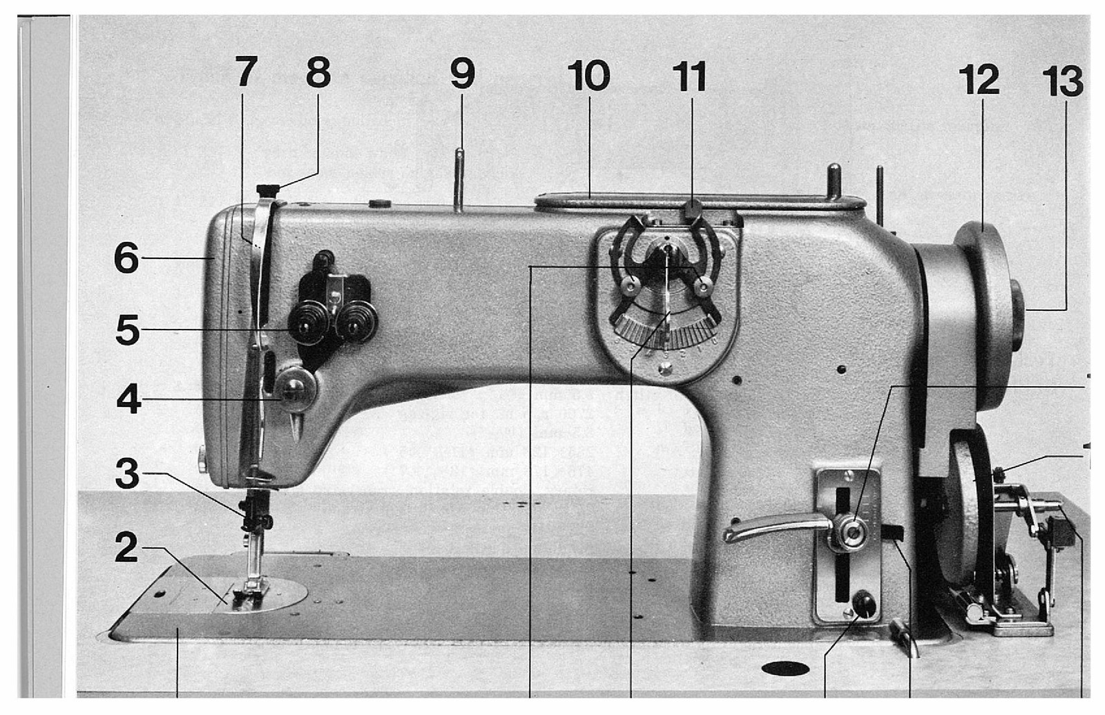 BERNINA 217 Instruction Book Manual – STEEL WIRE CLOSURE – TOUGH COVERS
