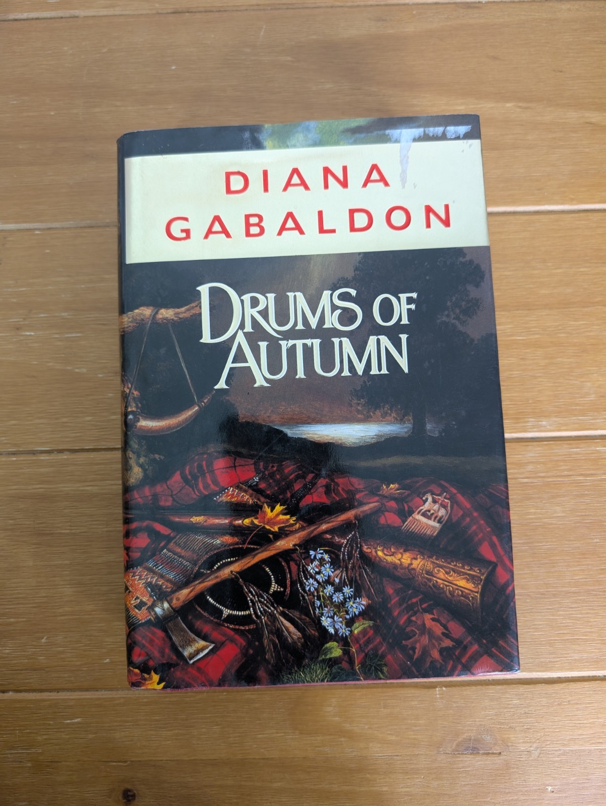 Drums Of Autumn Outlander Diana Gabaldon first edition Hardcover Vtg DJ