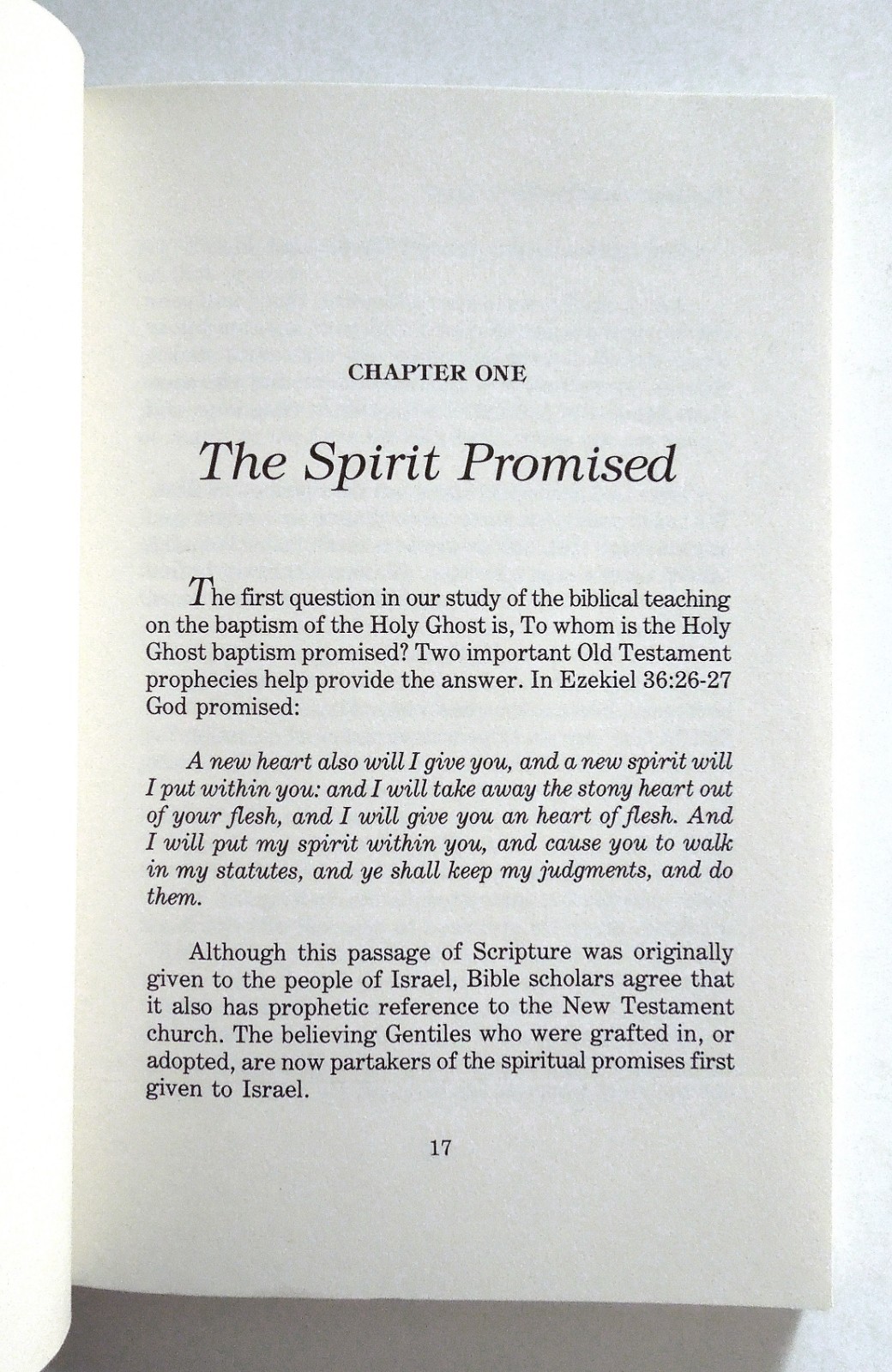The Baptism of the Holy Ghost – Alan Kitay, 1988 sc, Word Aflame Press