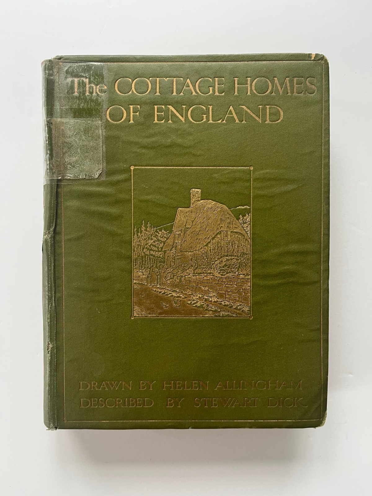 1909 THE COTTAGE HOMES OF ENGLAND ~ Stewart Dick, Helen Allingham, color plates