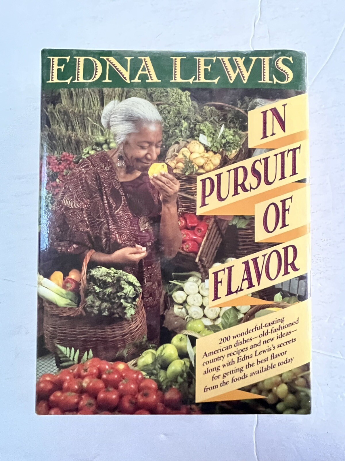 In Pursuit of Flavor by Edna Lewis (1988, Hardcover)