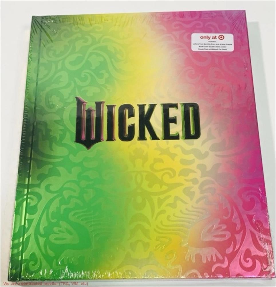 WICKED: The Official Visual Companion – Target Exclusive (Hardcover) SEALED!