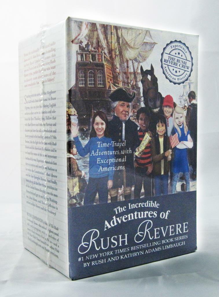 New Rush Revere BOXED Gift Collection Complete Series 5 Book Set Sealed Limbaugh