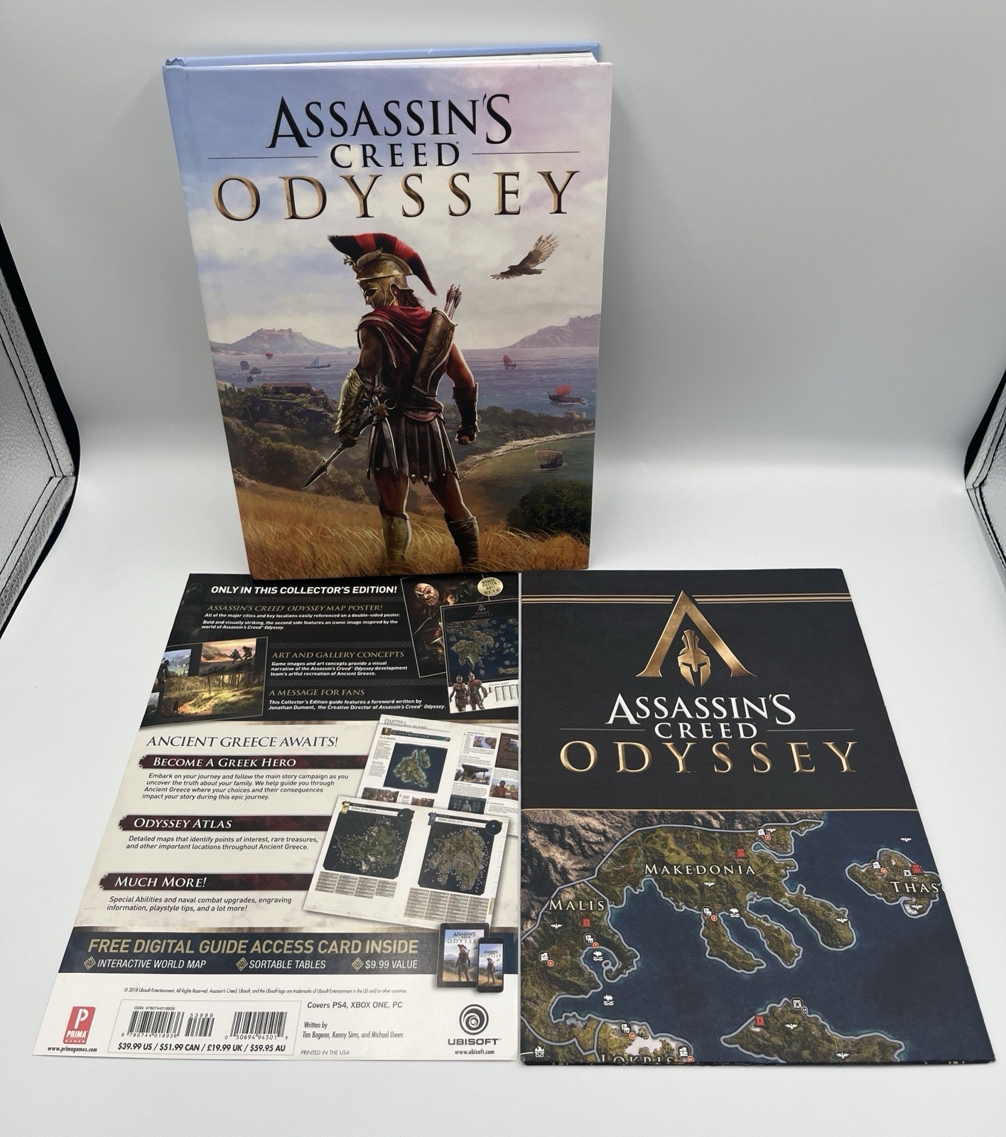 Assassin’s Creed Odyssey : Official Collector’s Edition Guide with Map! (2018)