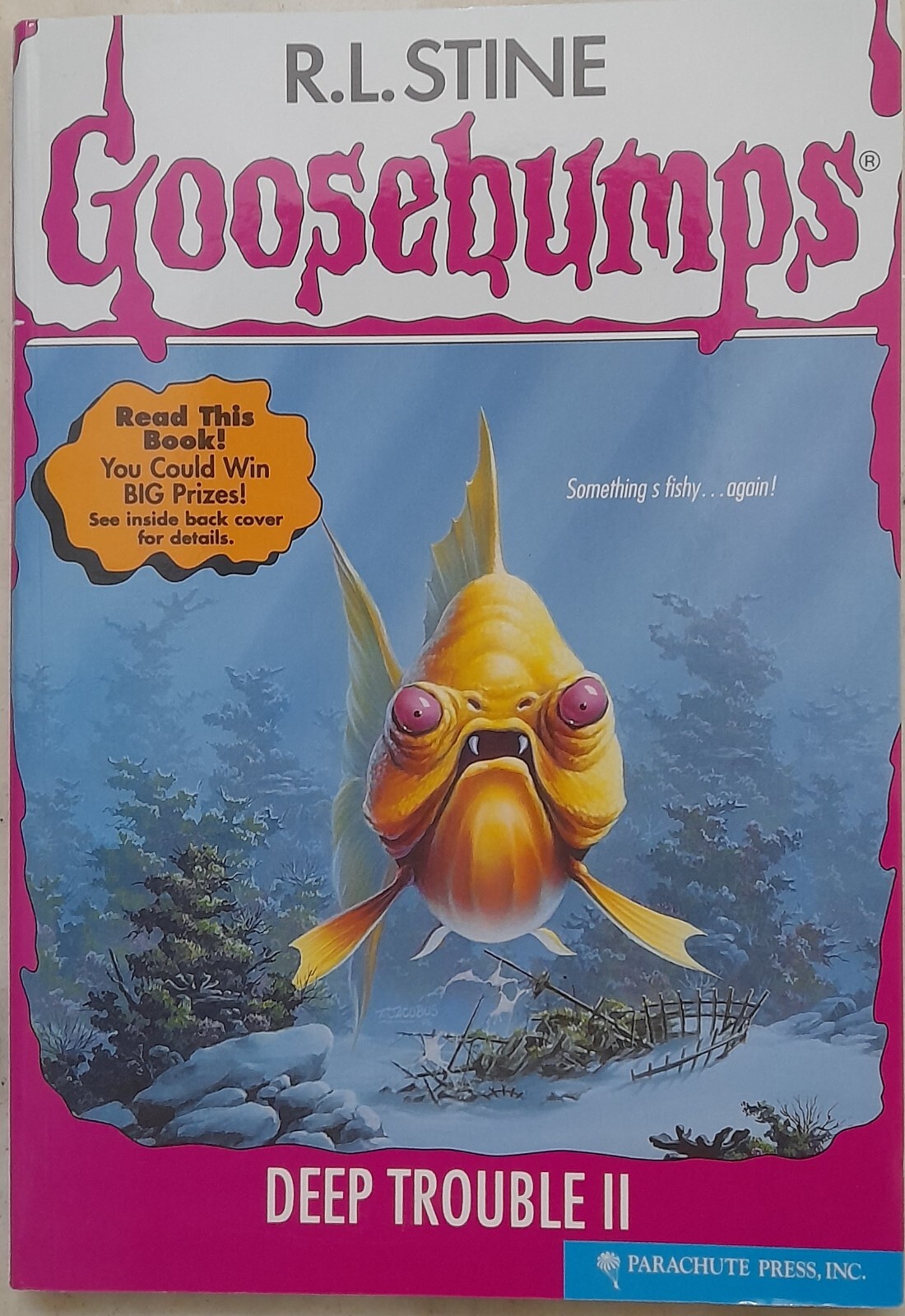 FREE SHIPPING – Goosebumps #58: Deep Trouble II by R. L. Stine