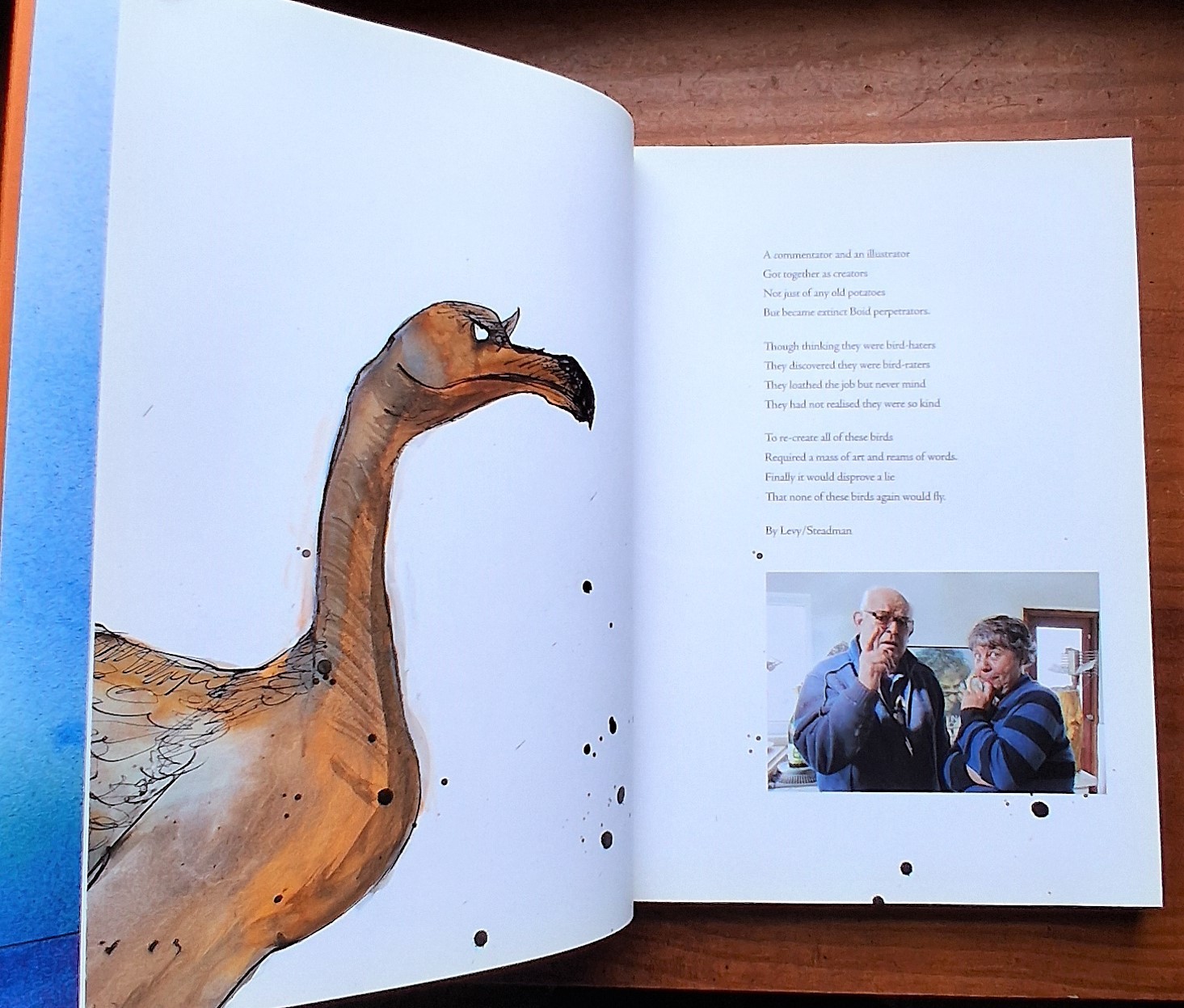 EXTINCT BOIDS Birds Ralph Steadman & Ceri Levy 2012 Hardcover Dustjacket Dodo