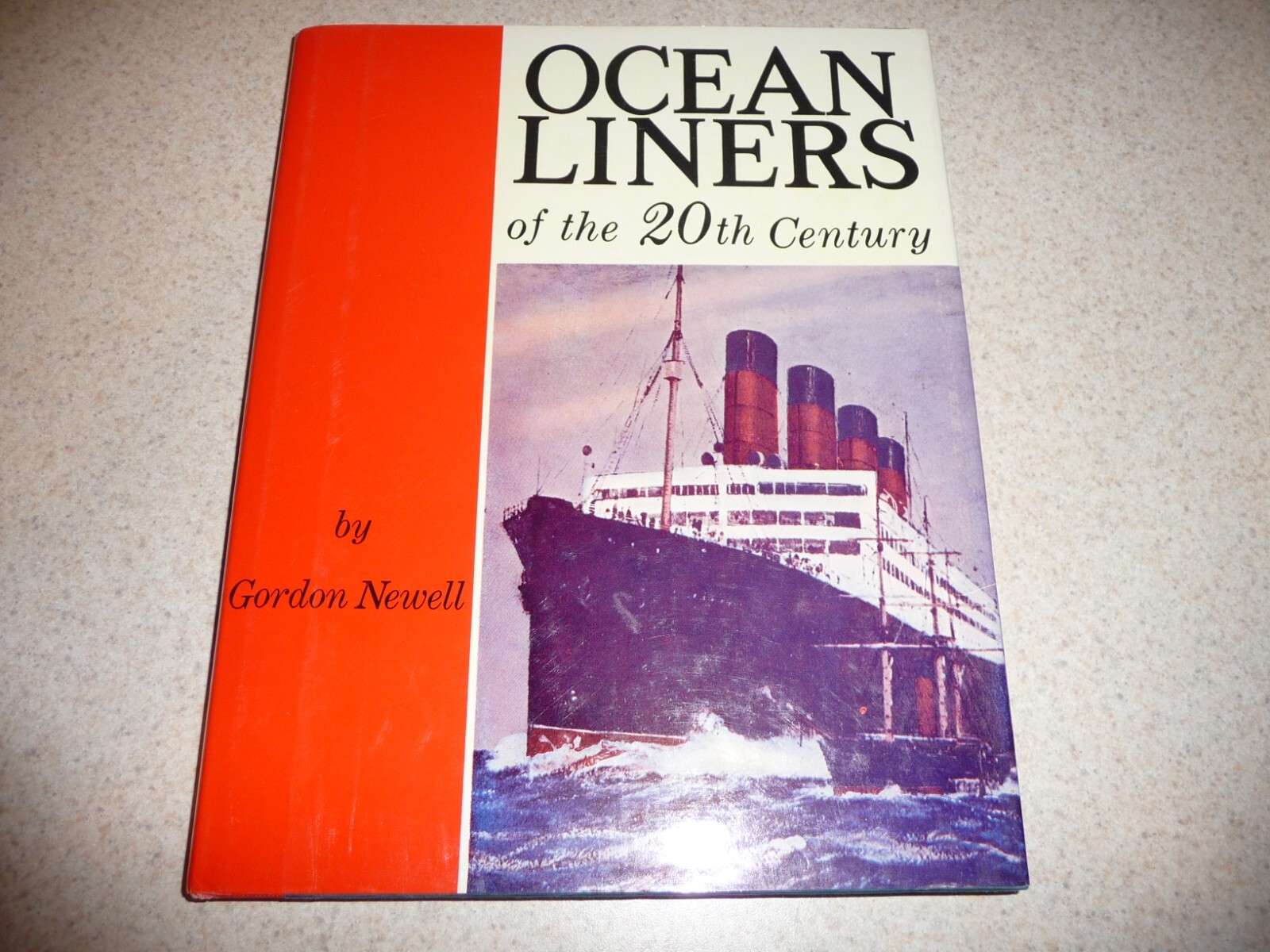 OCEAN LINERS OF THE 20TH CENTURY – Gordon Newell – HC-1963 – Free Shipping