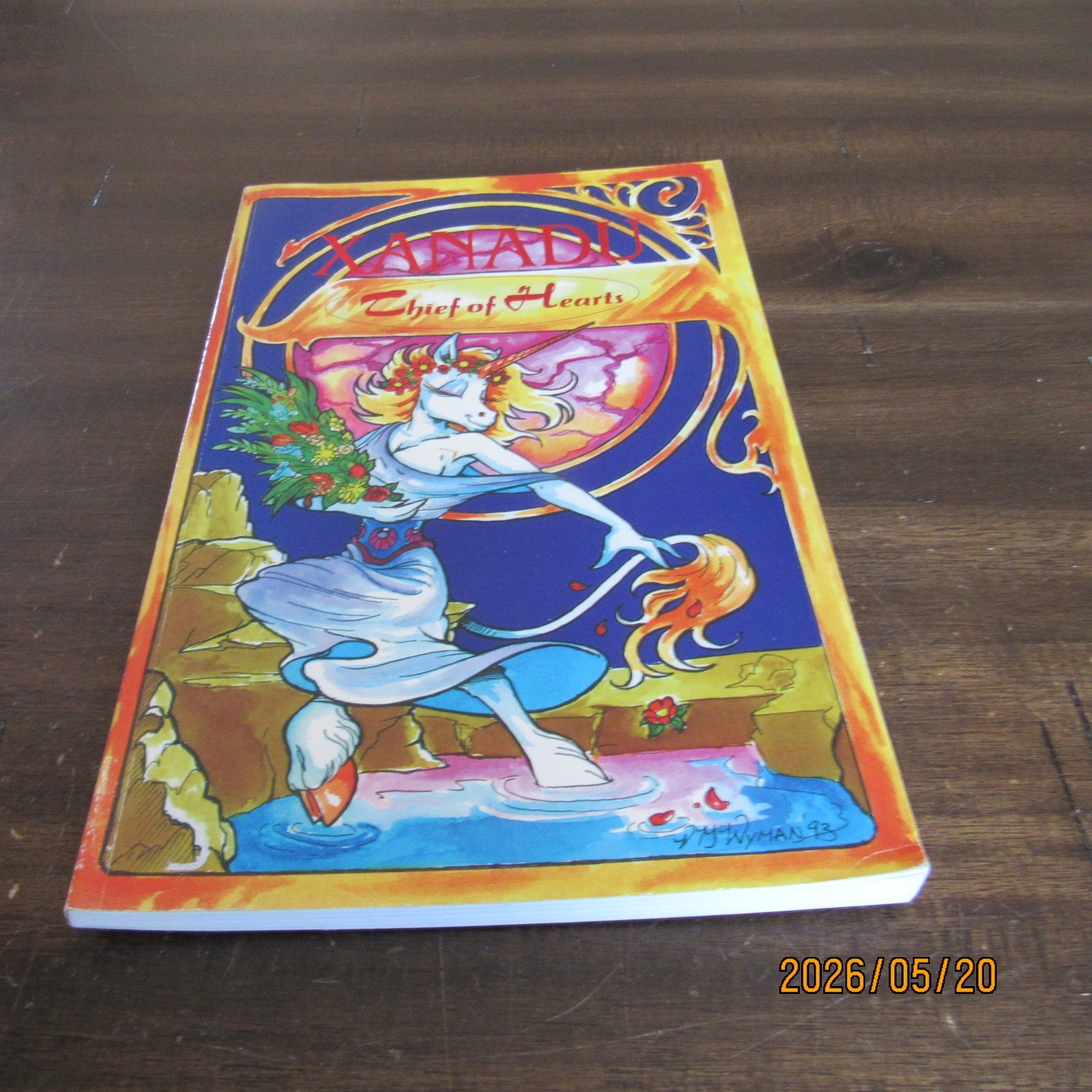 Xanadu-Thief of Hearts-V.M. Vicky Wyman-Graphic Album-1993-MU Press