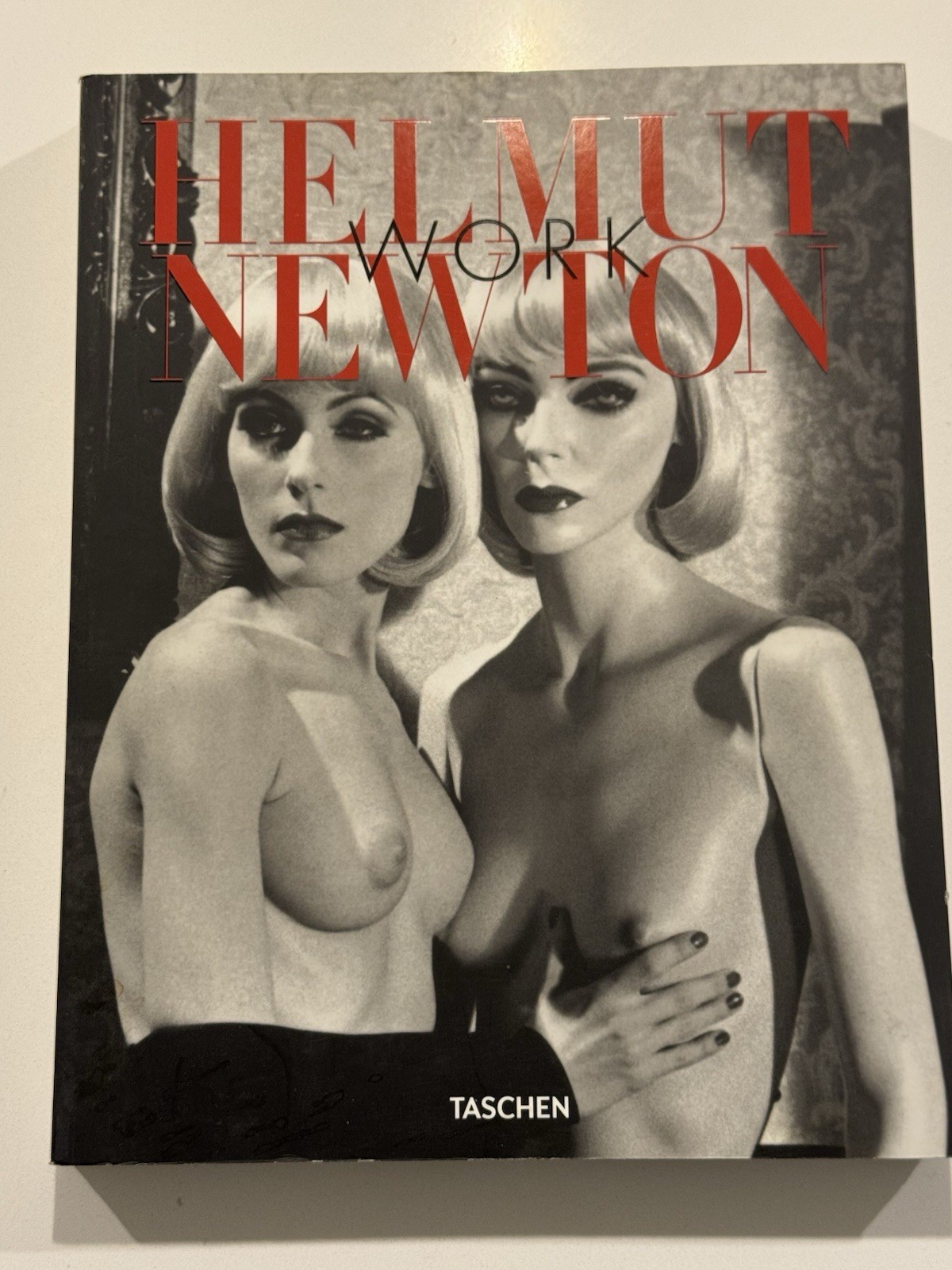 HELMUT NEWTON – WORK hardcover, taschen, 2001