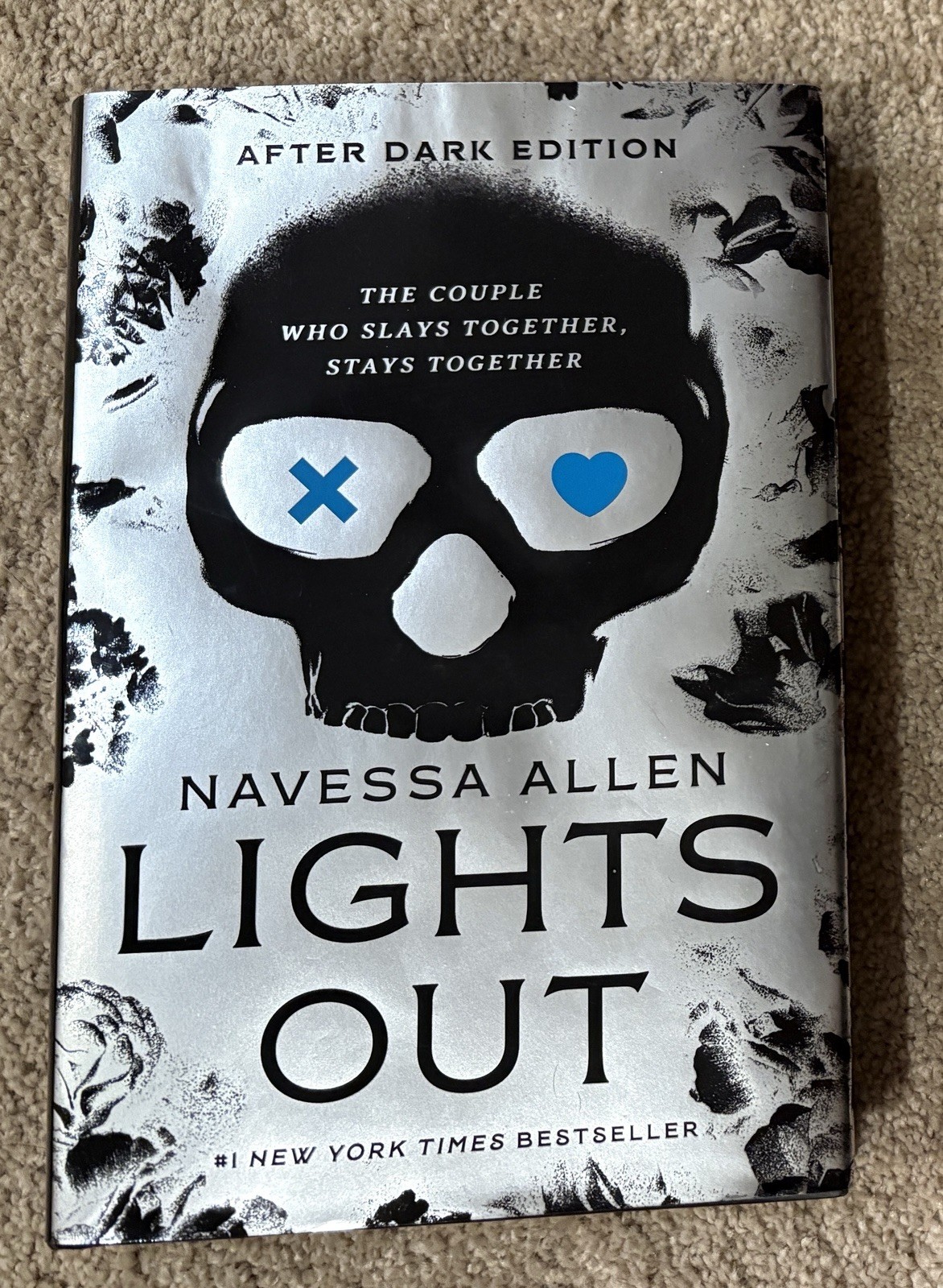 Lights Out After Dark Edition by Navessa Allen Slowburn Zando First Printing HC