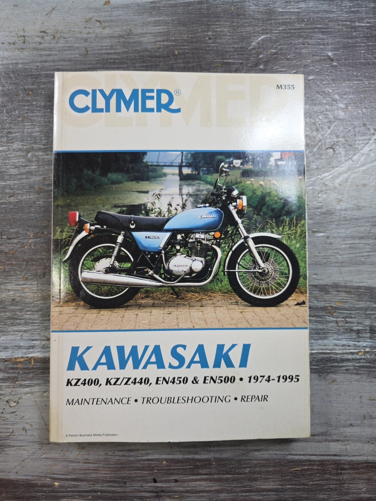 Clymer Service Repair Maintenance Manual M355 Kawasaki KZ400 EN450 EN500 ’74-’95
