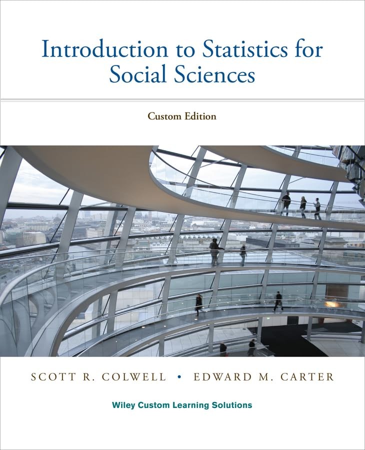 Introduction to Statistics for Social Sciences