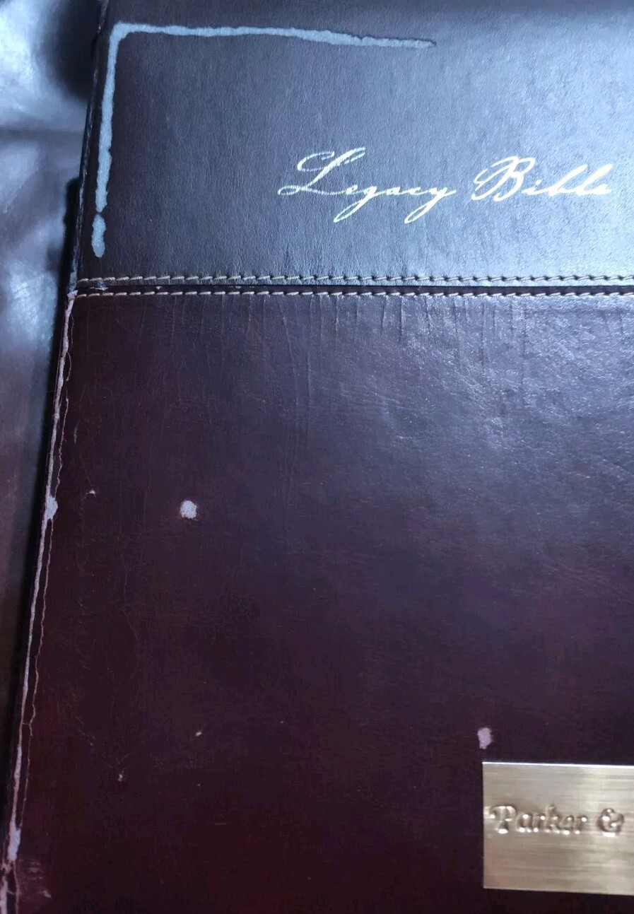 NIV Legacy Bible by Zondervan Staff 2007 Leather