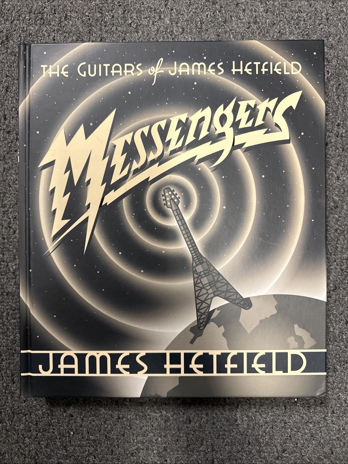 Messengers : The Guitars of James Hetfield, Hardcover Metallica Missing Dustpage