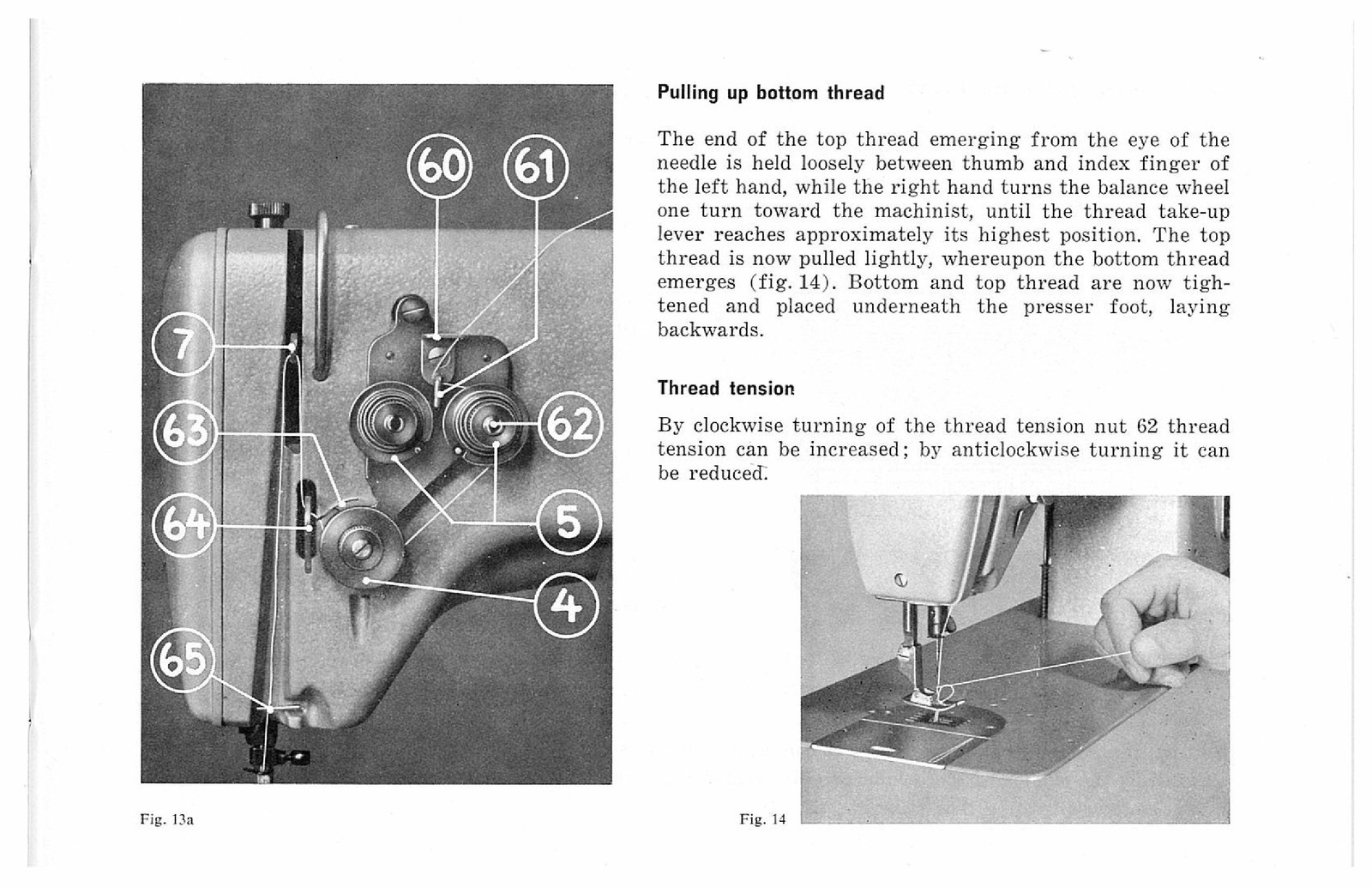 BERNINA 217 Instruction Book Manual – STEEL WIRE CLOSURE – TOUGH COVERS