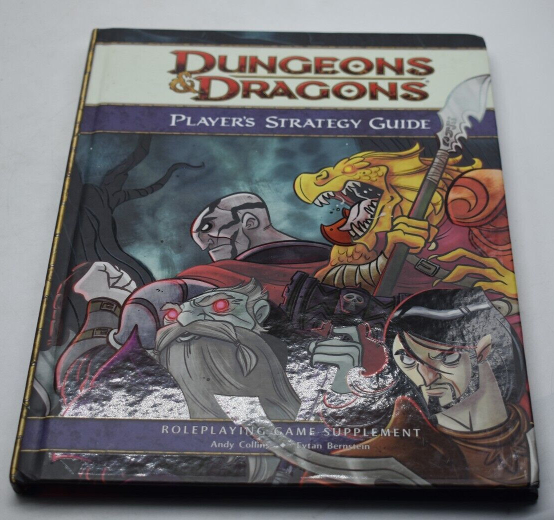 Dungeons & Dragons Player’s Strategy Guide: A 4th Edition 1ST PRINTNG VHTF RARE