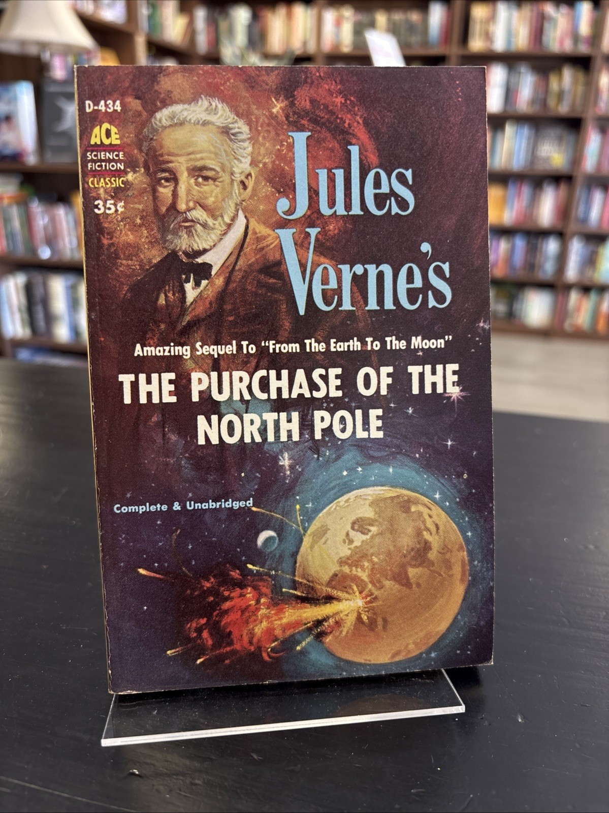The Purchase of the North Pole by Jules Verne Ace D-434 Paperback
