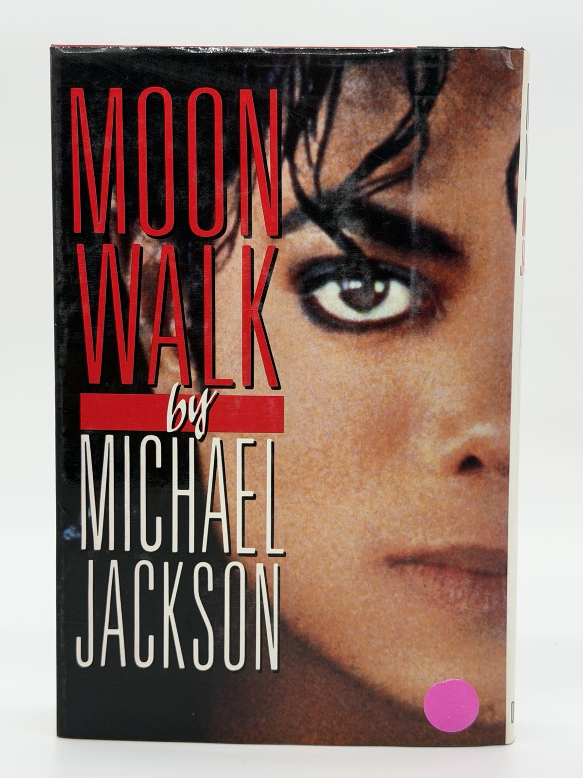 Moonwalk by Michael Jackson Hardcover 1988 Printed Signature 1st Edition