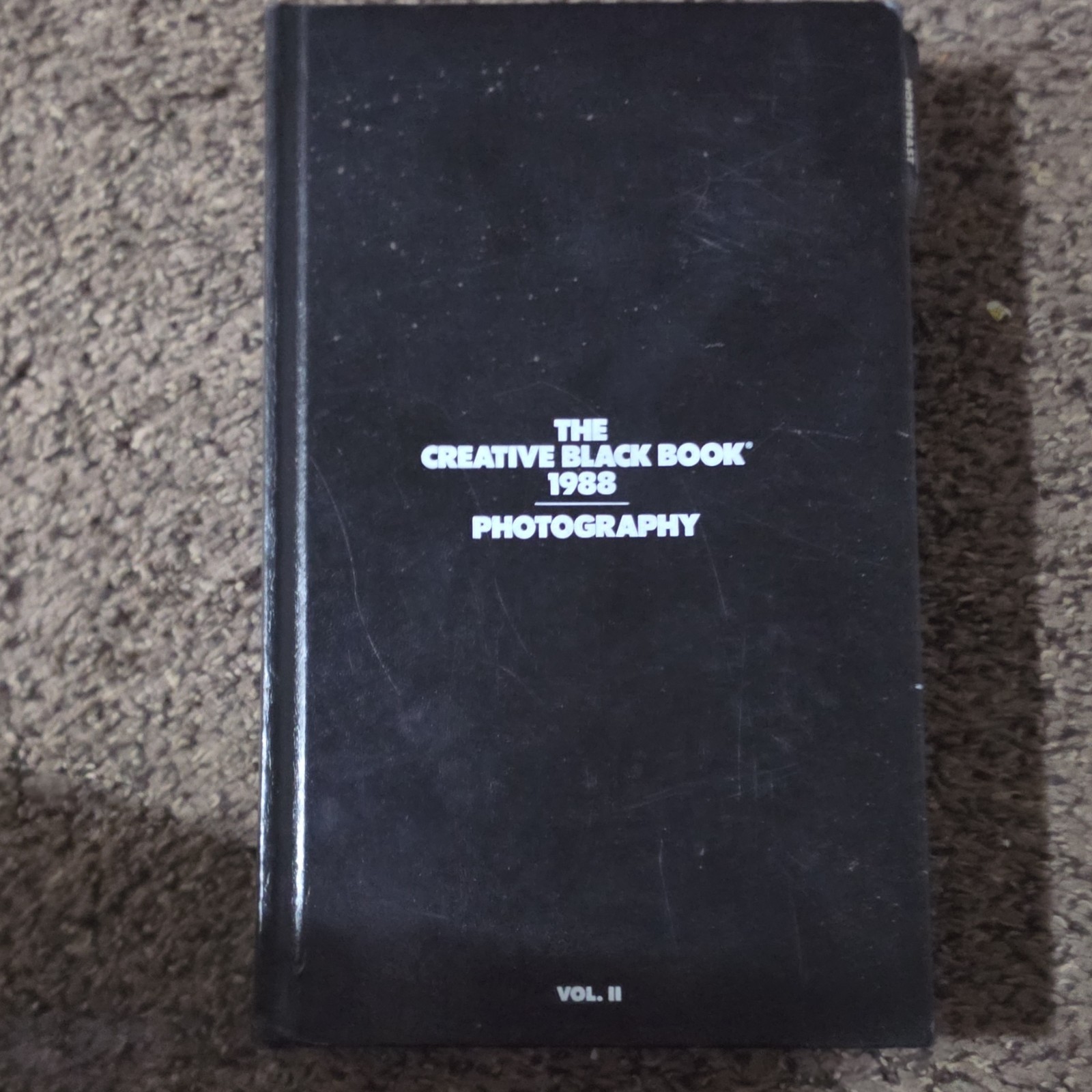 The Creative Black Book 1988 Photography Vol. II Hardcover 1988 Publisher