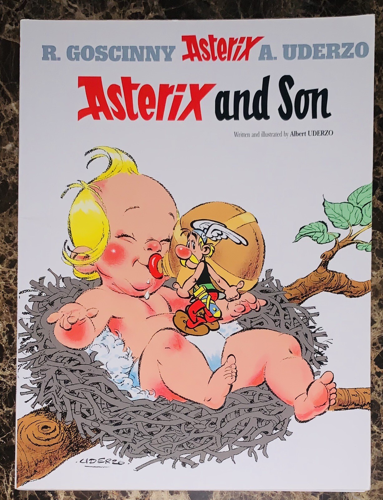 Asterix And Son: Album 27 Excellent Colorized Comic Book Translated Into English