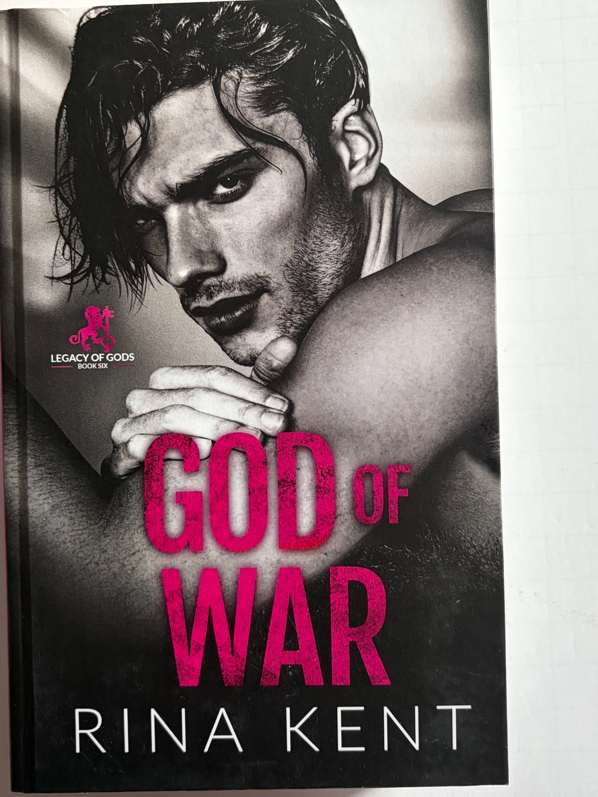God of War (Legacy of Gods #6) by Rina Kent .. OOP 2024 Hardcover .. OG Model
