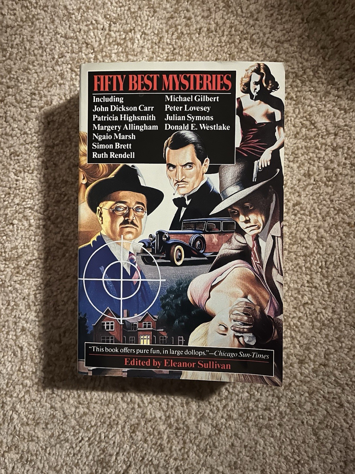 Fifty Best Mysteries by Eleanor Sullivan (1993, Trade Paperback)