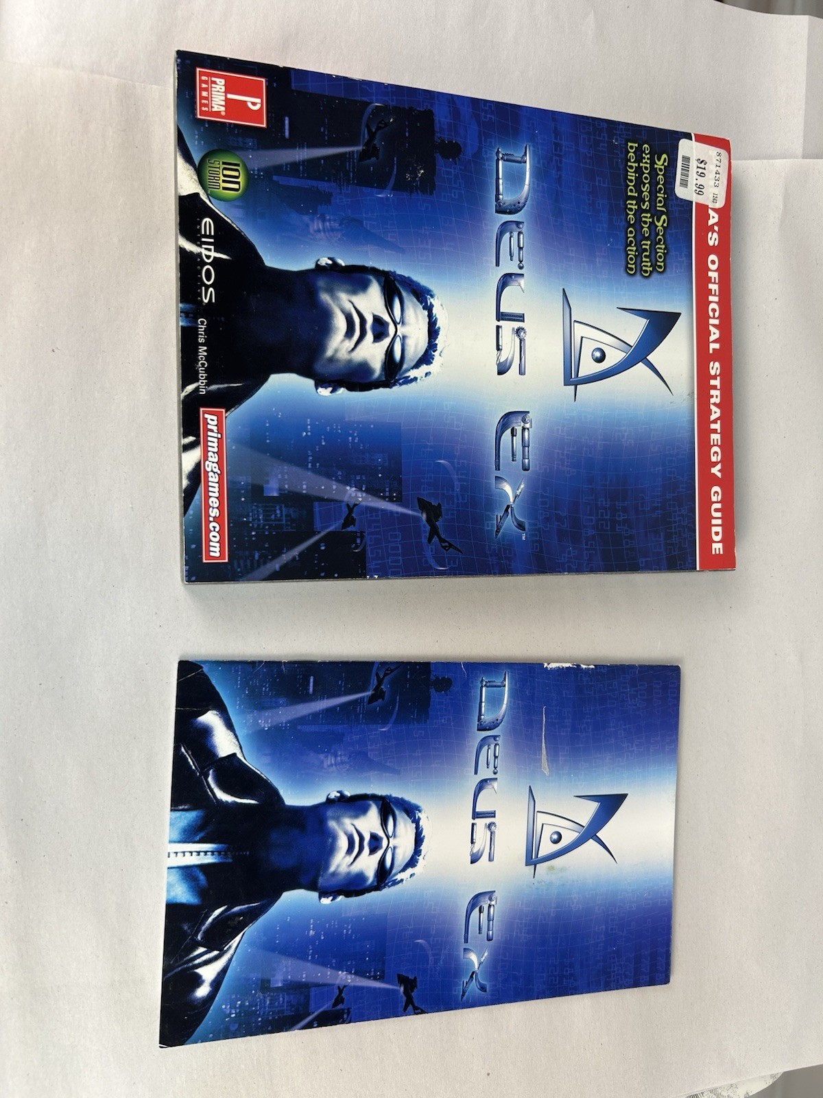 DEUS EX (PRIMA’S OFFICIAL STRATEGY GUIDE) By Inc. Imgs And Game Manual