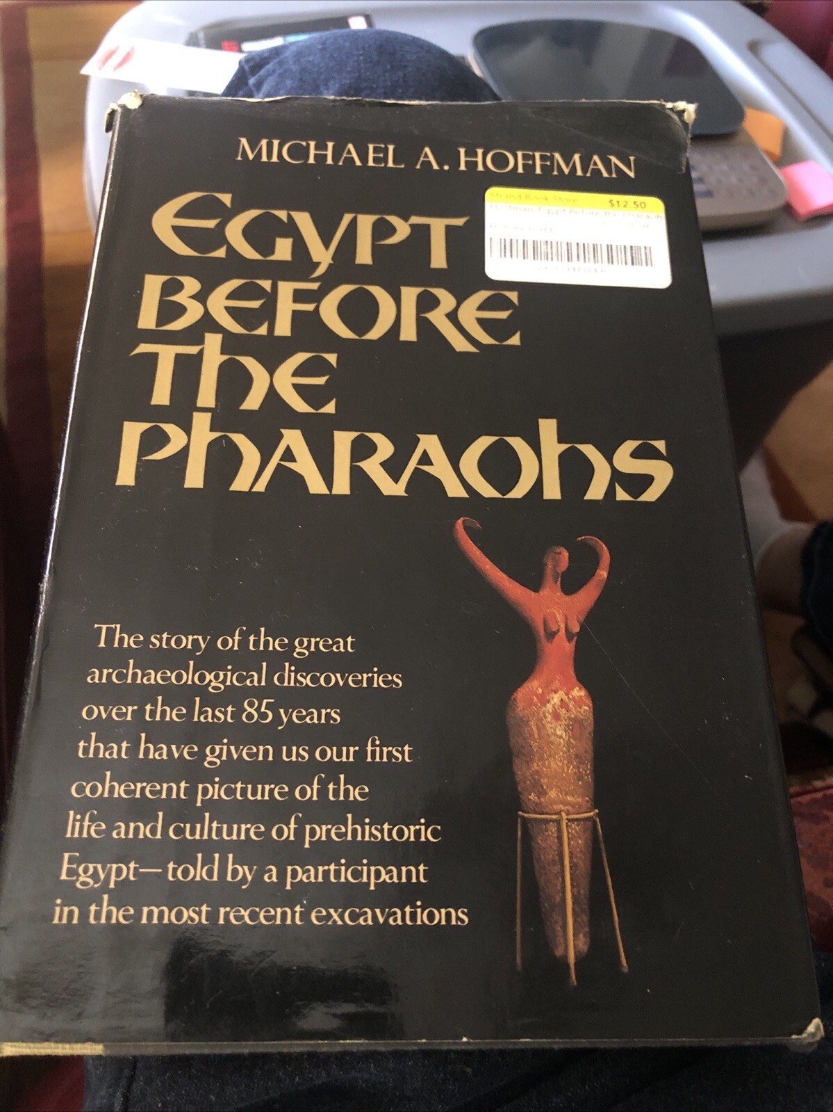 Egypt Before the Pharaohs by Michael A. Hoffman (1979, Hardcover) DJ