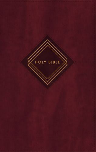 NIV The Grace and Truth Study Bible, Personal Size, Leathersoft, Burgundy, Red L