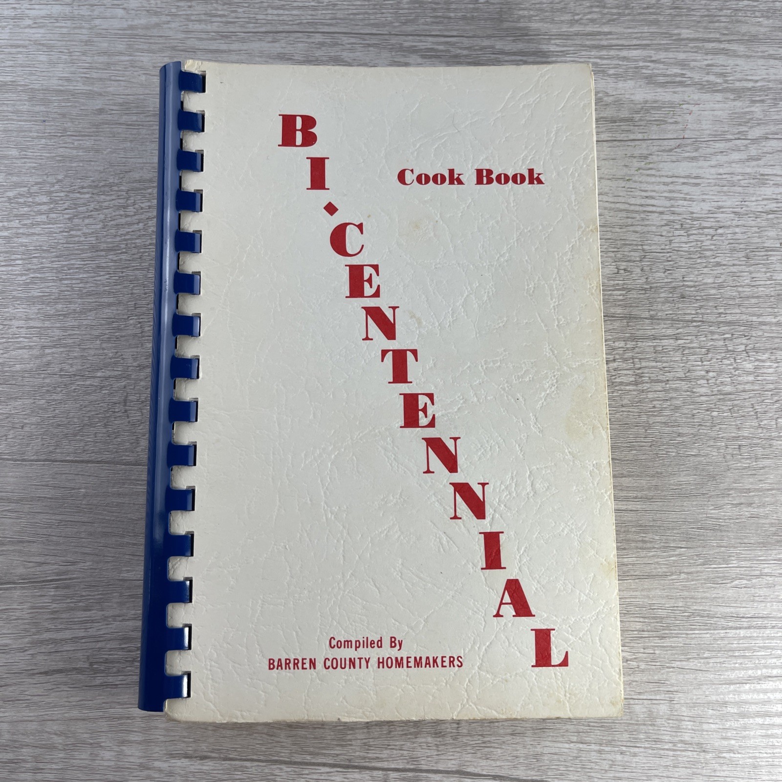 VTG Barren County Homemakers Bicentennial Recipe Cookbook 1976 Pages 212