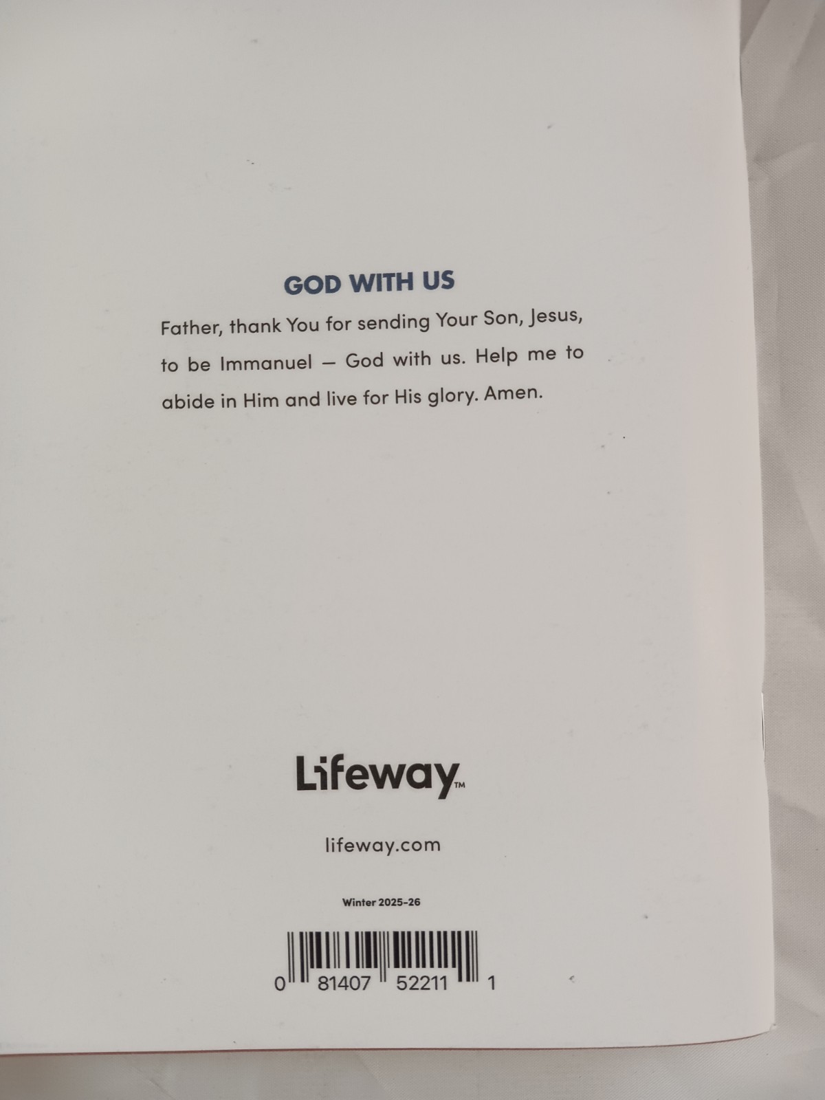 Open Windows Devotions Winter 25-26 & Bible Studies For Life Study Guide 2 Books