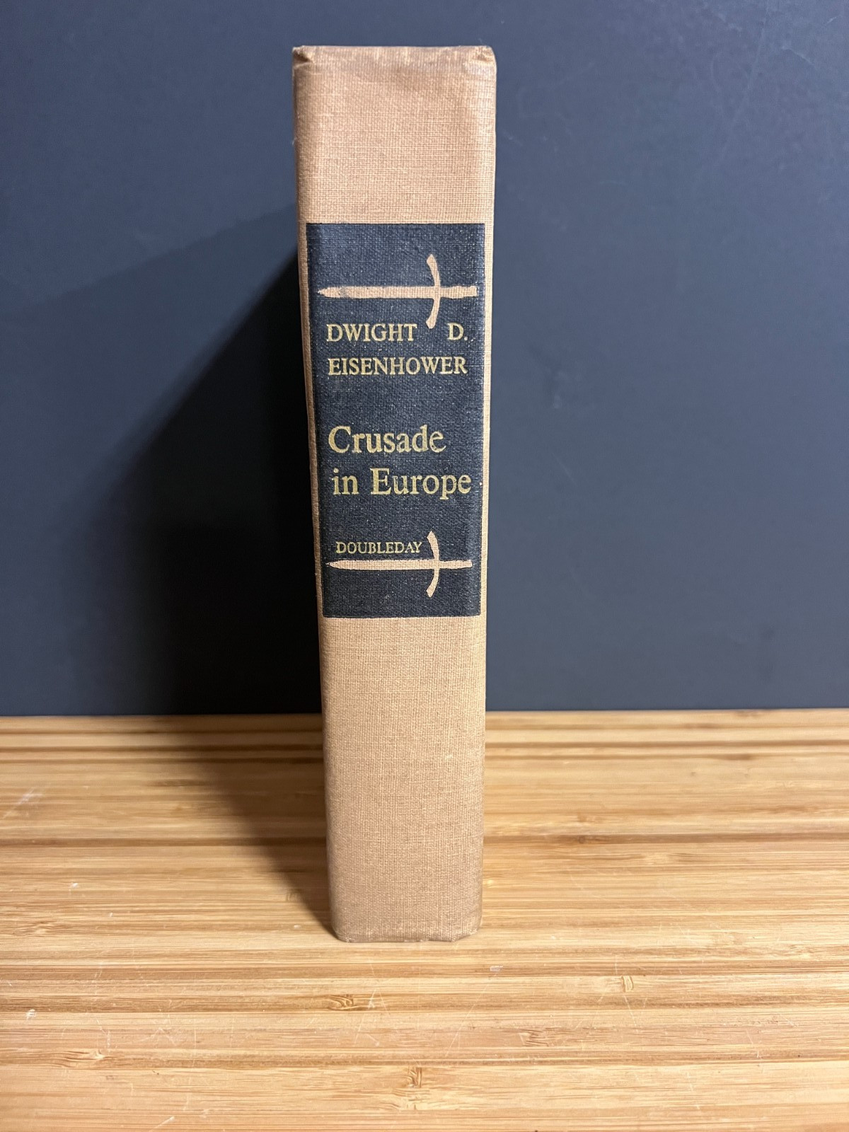 Crusade In Europe by Dwight D. Eisenhower dated 1948 – HB