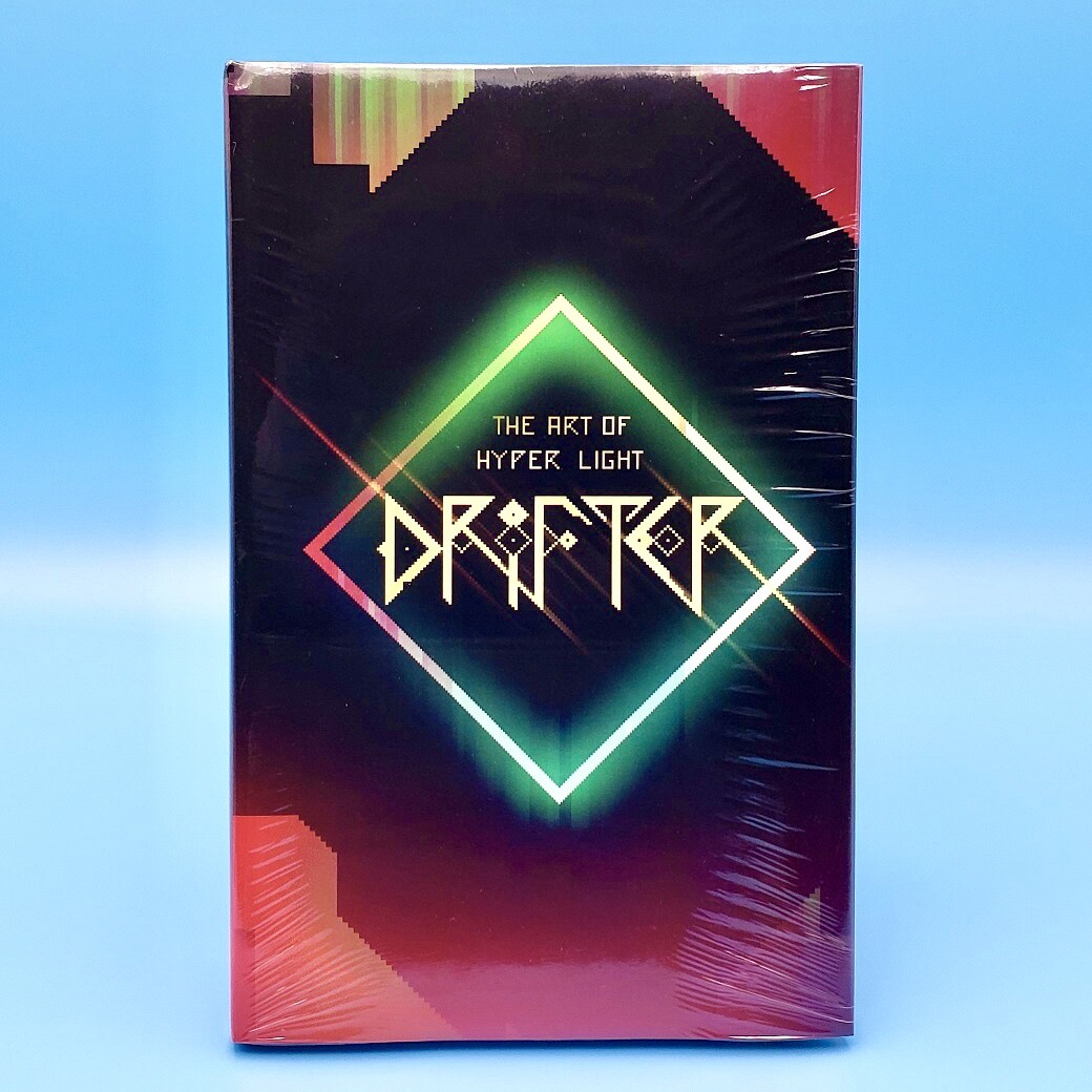The Art of Hyper Light Drifter Official Hardcover Art Book Lore Guide 220 Pages
