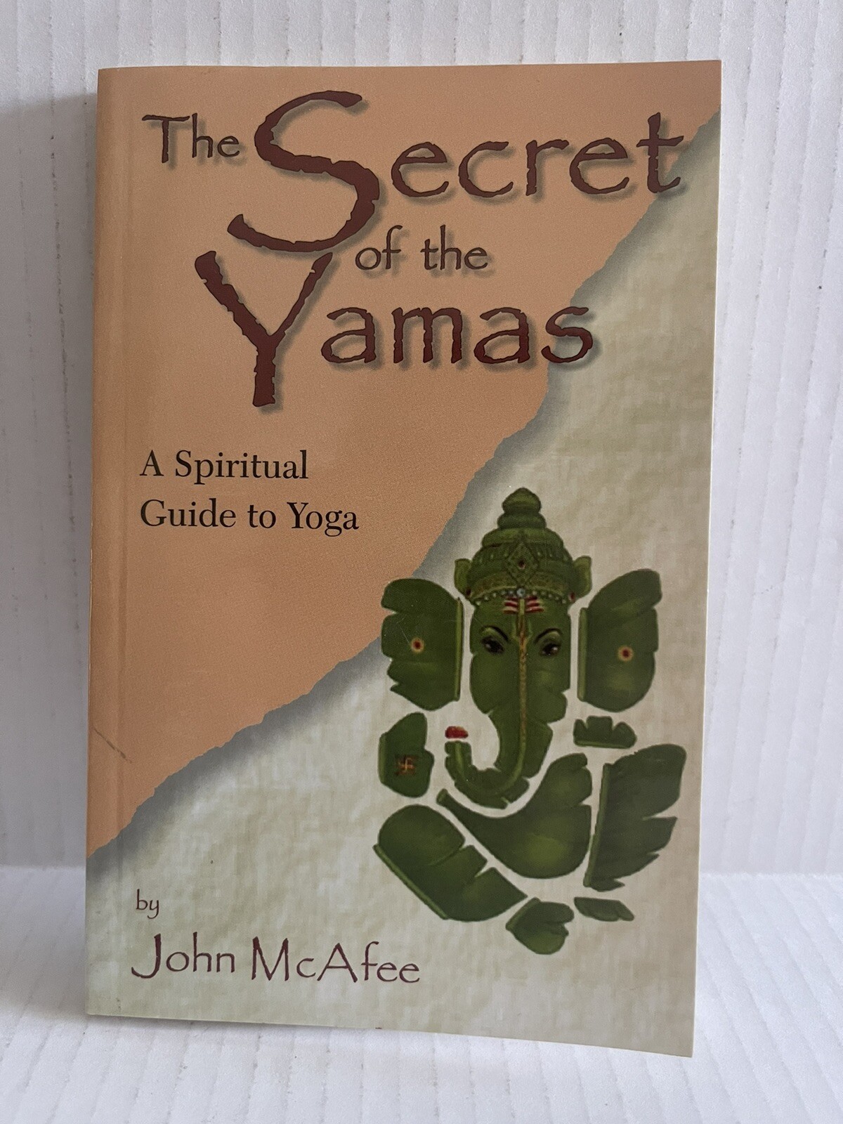 The Secret of the Yamas : A Spiritual Guide to Yoga by John McAfee (2001, Trade