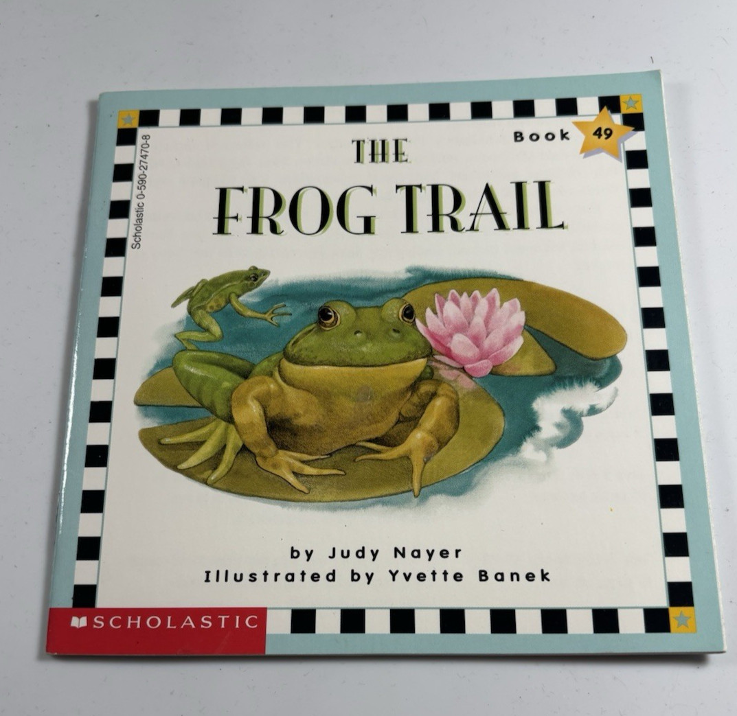 Scholastic Phonics Readers The Frog Trail #49 paperback book #465
