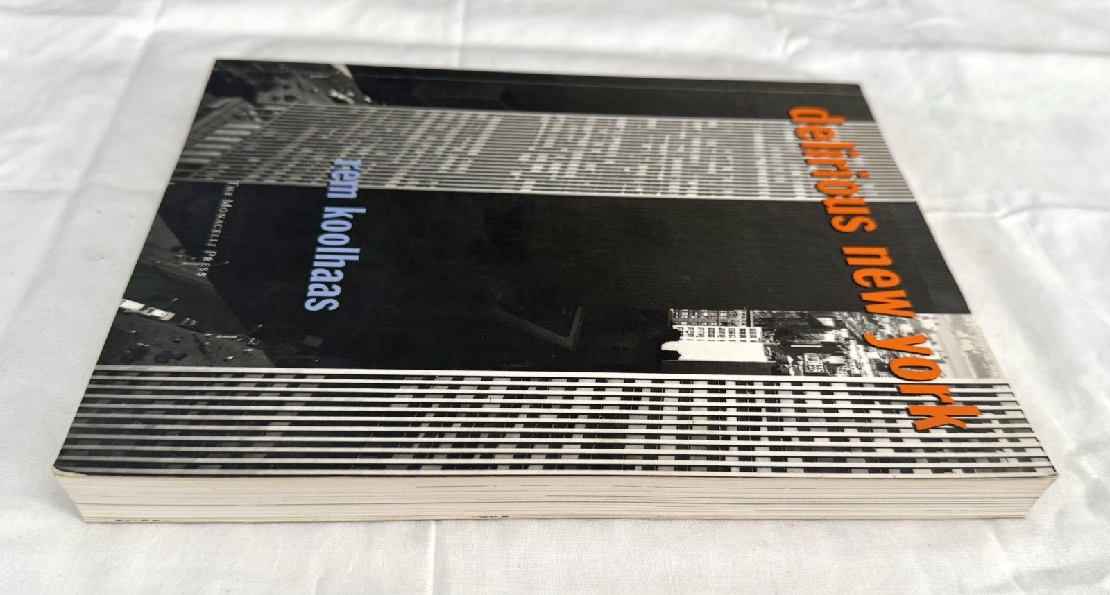 Delirious New York Rem Koolhaas 1994 Monacelli Press Architecture Book Paperback