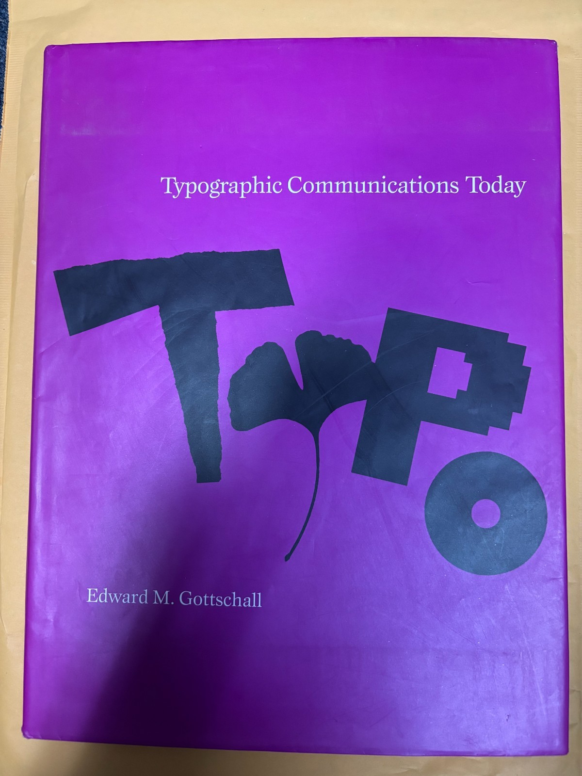 Typographic Communications Today by Gottschall HC Very Good Condition