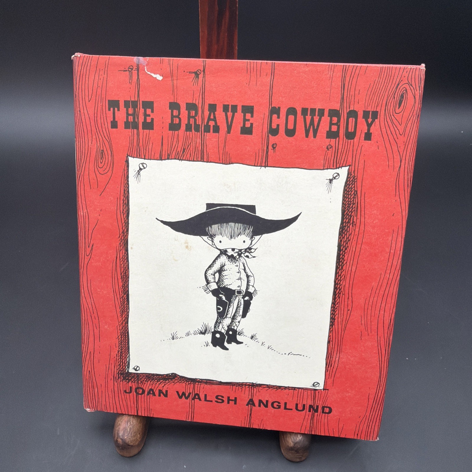 The Brave Cowboy – Joan Walsh Anglund – Harcourt, Brace and Company – 1959 – HC