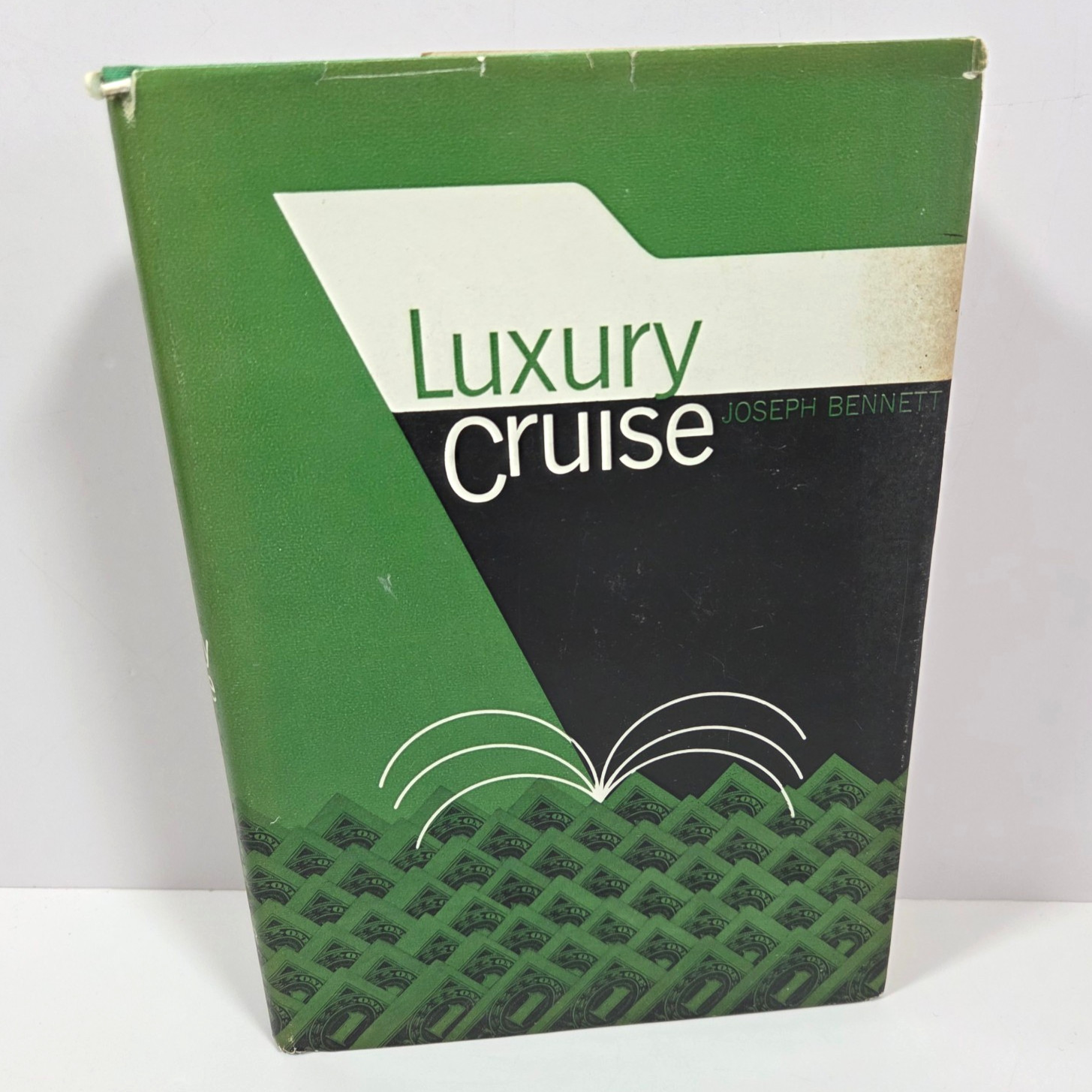 SIGNED Luxury Cruise Joseph Bennett 1962 HC DJ First Edition 1st Printing