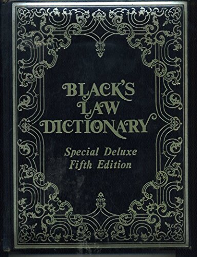 Black’s Law Dictionary by Henry Campbell Black