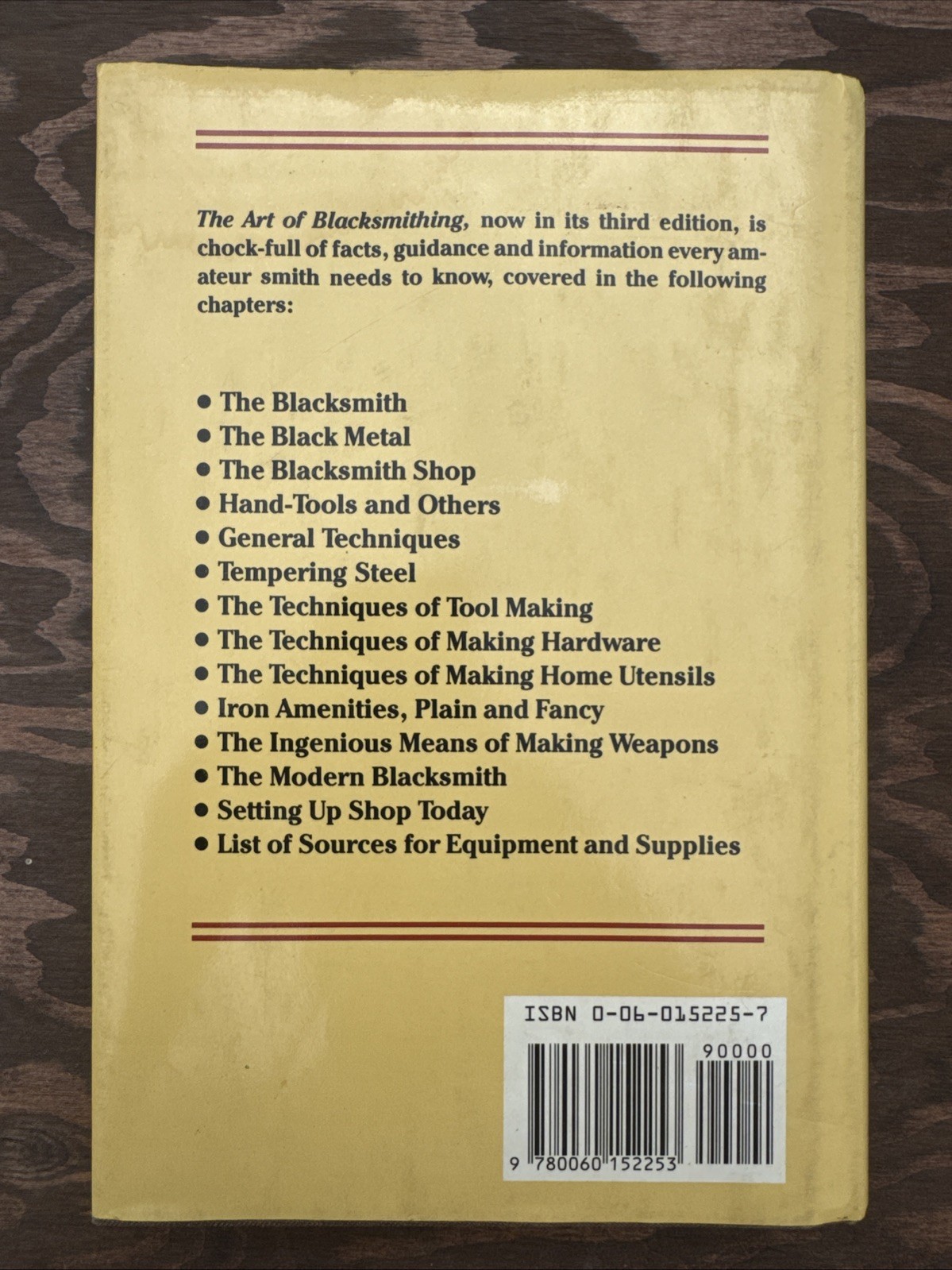The Art of Blacksmithing HC Alex Bealer 1984 3rd Edition ~Charles McRaven Update