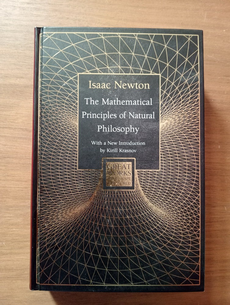 Issac Newton, Mathematical Principles of Natural Philosophy, Hardcover-VG