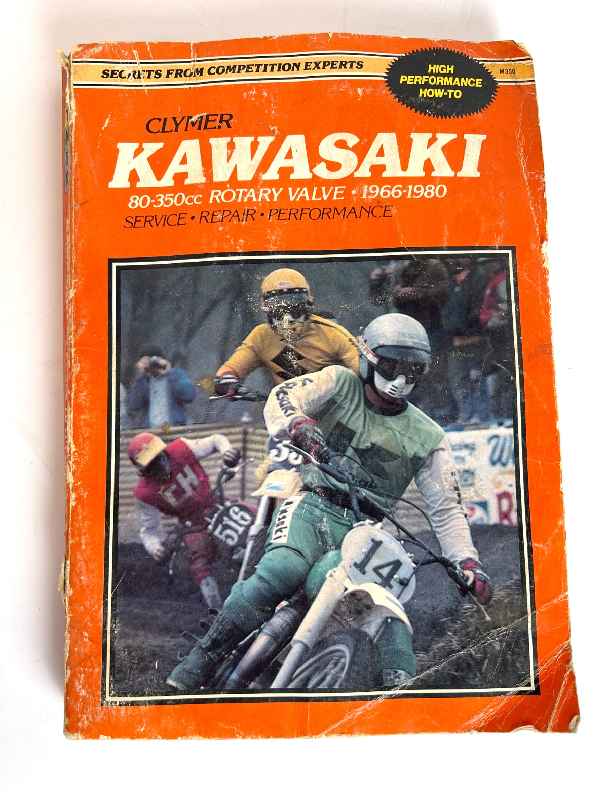 VTG Clymer Kawasaki Repair Manual 80-350cc Rotary Valve 1966-1980, 1983 Edition