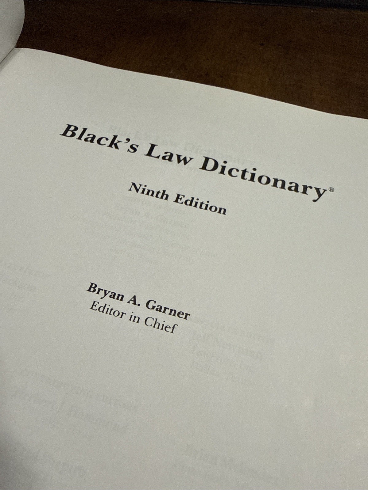 Black’s Law Dictionary, Standard Ninth Edition by Bryan A. Garner Hardcover
