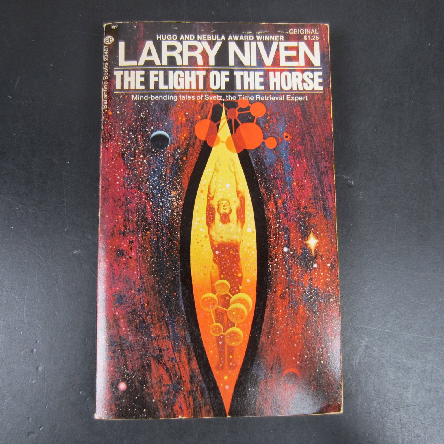 Flight of the Horse Larry Niven 1973 First Printing Science Fiction Ballantine