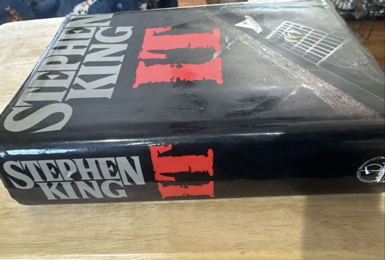 1986 First Edition IT by STEPHEN KING Viking Press HARDCOVER DJ RARE HTF
