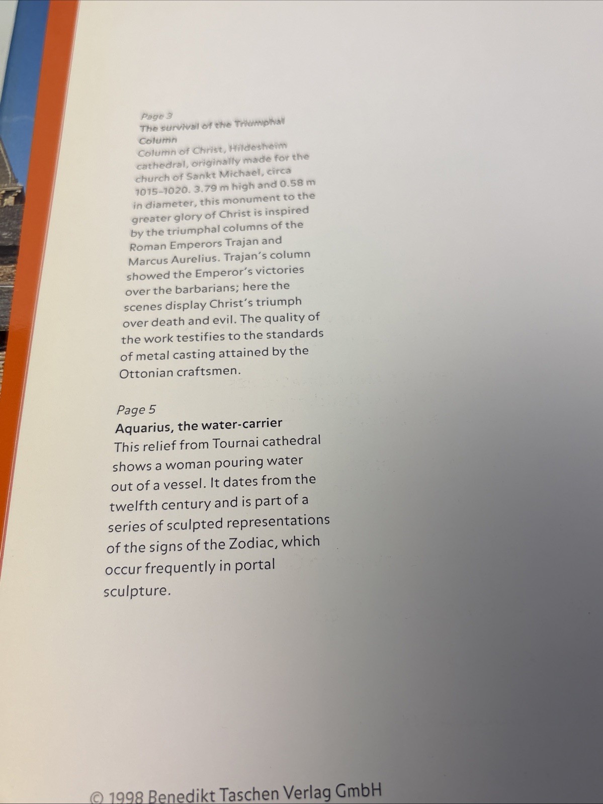 The Romanesque TASCHEN World Architecture Book 1998 Hardcover Art