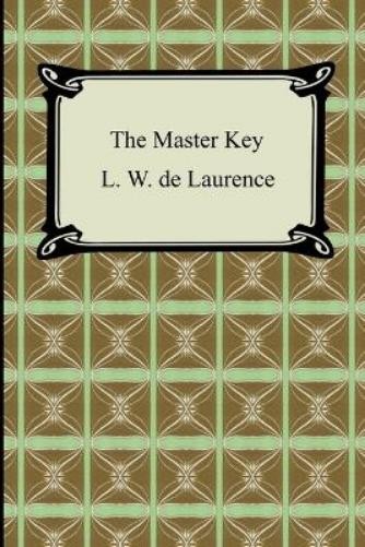 L W De Laurence The Master Key (Paperback) (UK IMPORT)