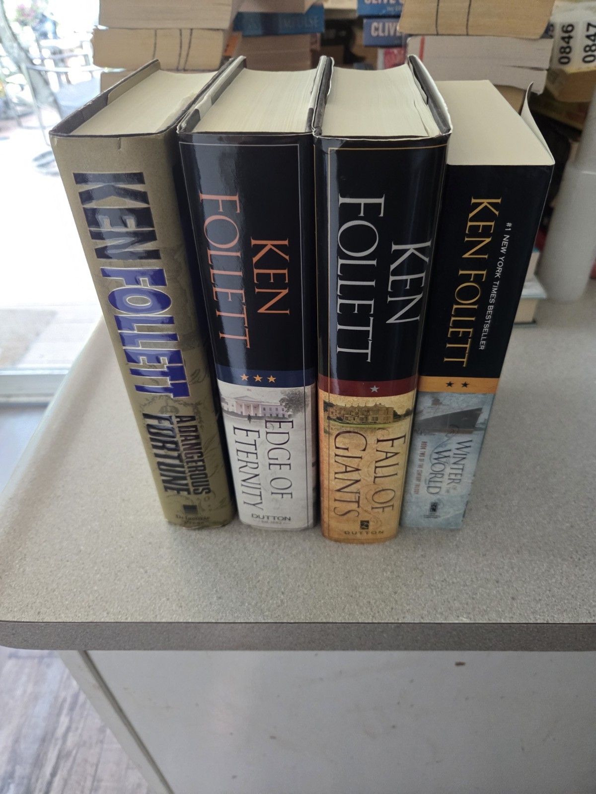 Ken Follett Complete Century Triology +1 Book= 4 Books HC & PB